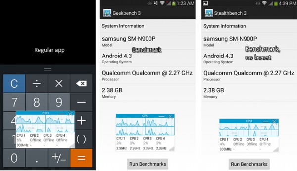 Samsung Galaxy Note 3: stop ai benchmark truccati