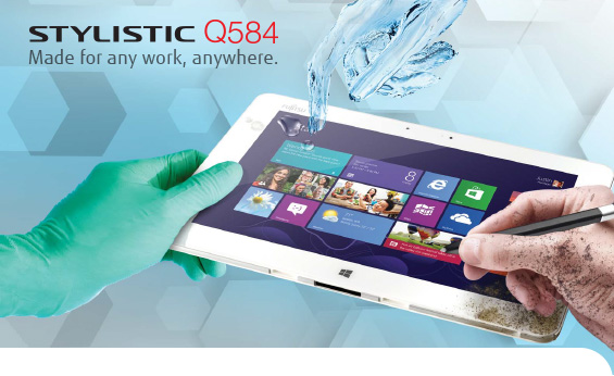 Fujitsu presenta i nuovi tablet Stylistic Q704 e Stylistic Q584