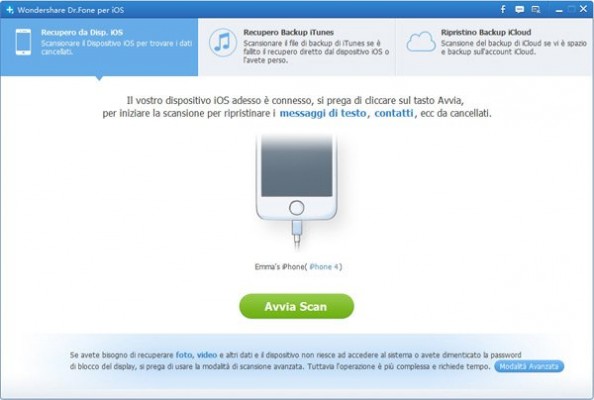 Wondershare Dr.Fone: come recuperare i dati dell'iPad e iPhone