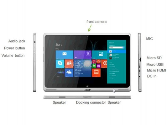 ACER Aspire Switch SW5: caratteristiche e prezzo del tablet convertibile