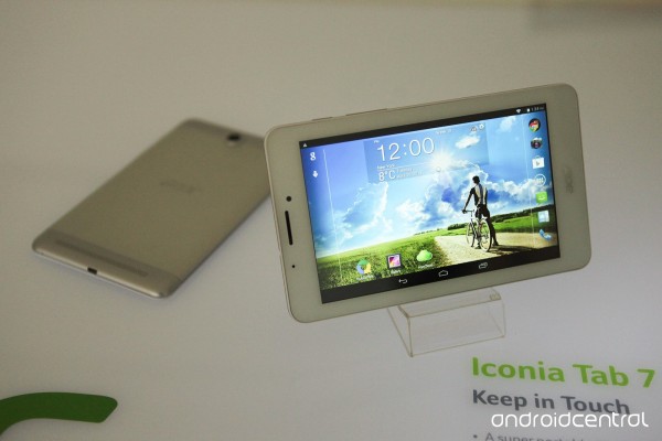 Acer annuncia i nuovi tablet Iconia Tab 7 e Iconia One 7