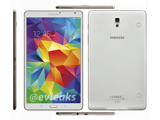 Samsung Galaxy Tab S 8.4: ecco le immagini ufficiali