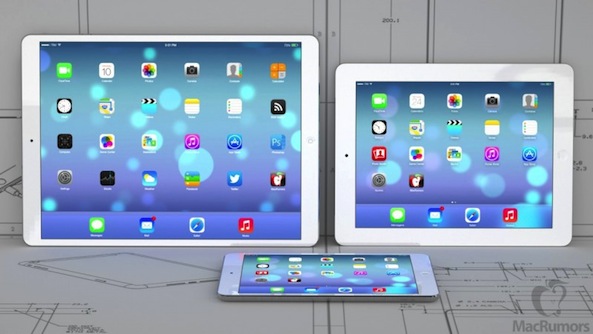 Apple iPad Mini 3 sarà il 30% più sottile, in arrivo iPad Maxi