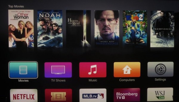 Apple TV: nuova interfaccia in stile iOS 7 nell'ultima Beta