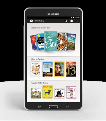 Samsung Galaxy Tab 4 Nook in vendita a 180 dollari