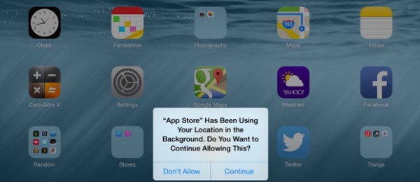 Apple iOS 8: migliora la privacy della geolocalizzazione GPS