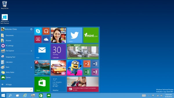 Microsoft svela Windows 10, il nuovo sistema operativo per PC, Tablet e Smartphone