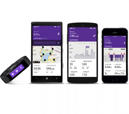 Microsoft Band sfida l'Apple Watch, già disponibile al prezzo di 199 dollari