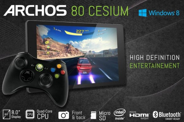 Archos 80 Cesium: tablet Windows 8.1 al prezzo di 150 euro