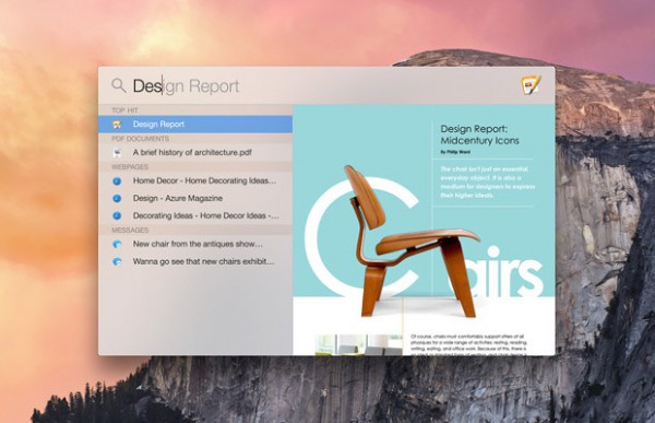 OS X Yosemite: riavviare e spegnere il Mac da Spotlight