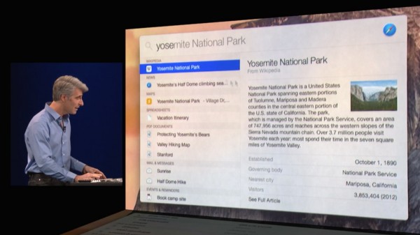 OS X Yosemite: riavviare il Mac direttamente da Spotlight