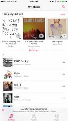 Apple iOS 8.4 Beta: le novità dell'app Musica, CarPlay e iBooks