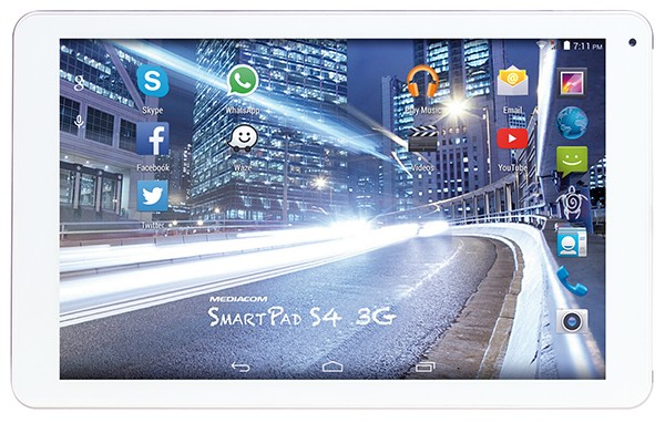 Mediacom SmartPad 10.1 S4: tablet da 180 euro che anche telefona