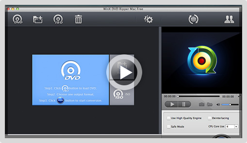 WinX DVD Ripper Mac: come convertire video per iPad