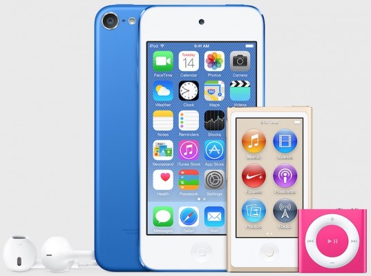 Apple iPod 2015: nuovi modelli svelati da iTunes 12.2