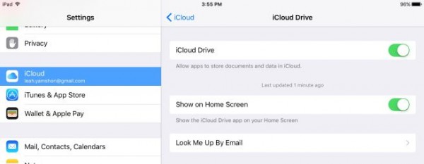 iOS 9: come si attiva l'app iCloud Drive