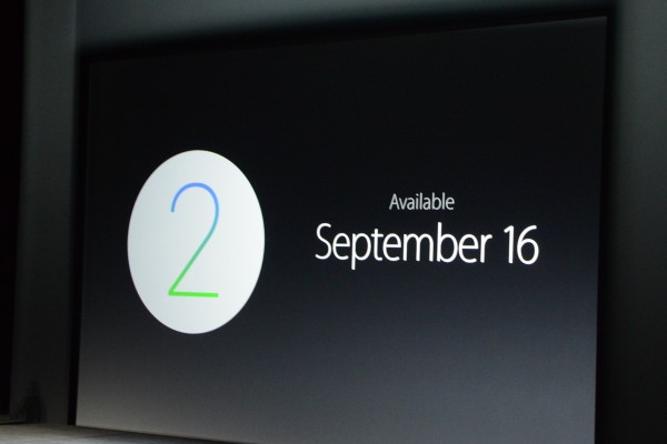 Apple keynote del 9 Settembre: watchOS 2 arriva il 16 Settembre