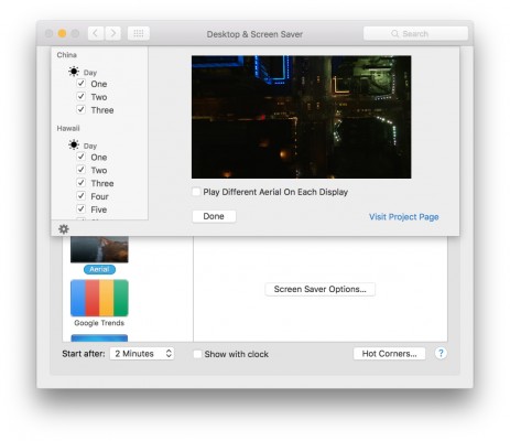 Apple TV 2015: come installare in OS X i nuovi screensaver