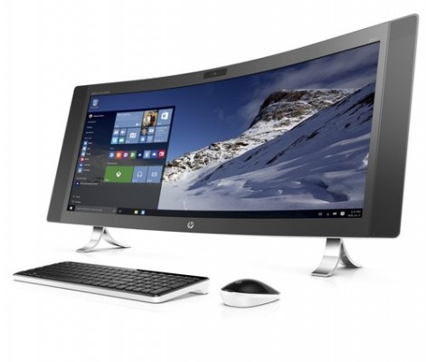 HP Envy Curved: nuovo computer all-in-ine da 34 pollici