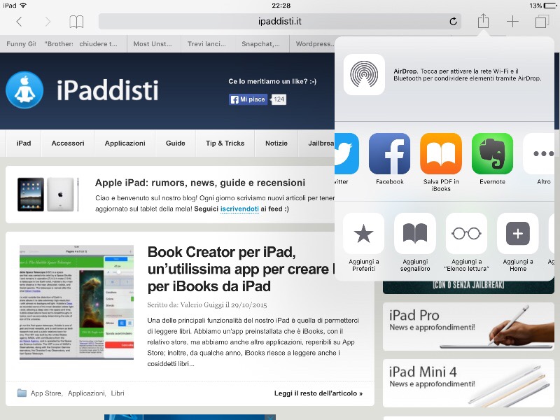 leggere pdf con safari