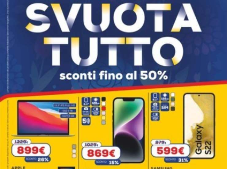 Euronics Svuota Tutto - iPaddisti.it