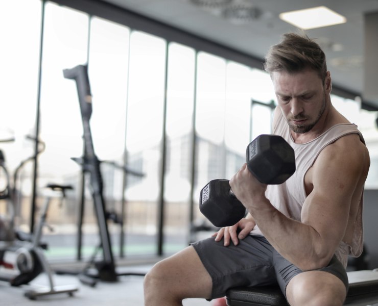 Uomo Palestra