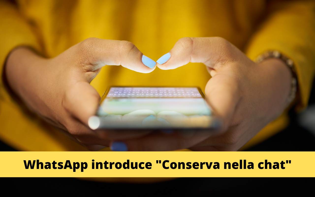 WhatsApp Conserva Nella Chat