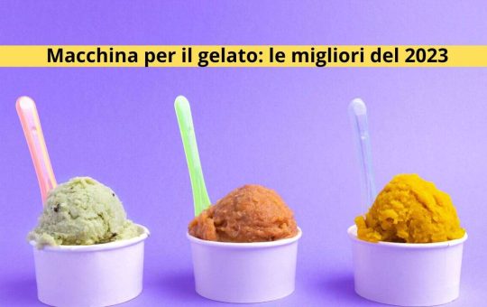 Macchina per il gelato le miglio