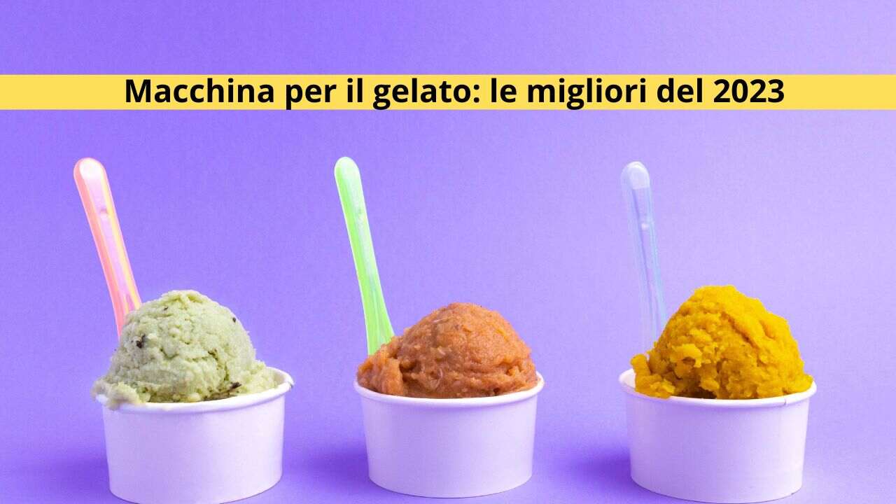 Macchina per il gelato le miglio