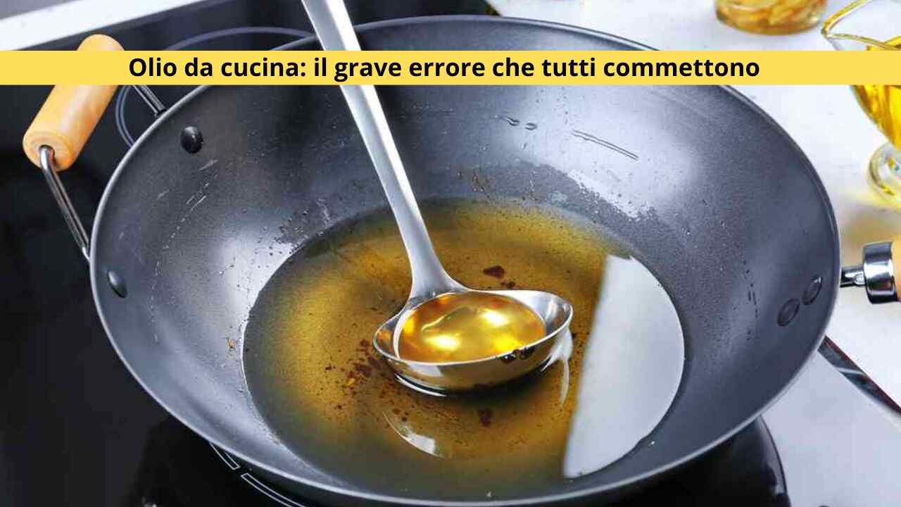 Olio da cucina 