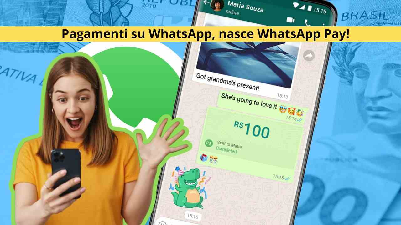 Pagamenti su WhatsApp