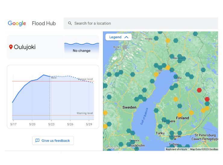 come si usa flood hub