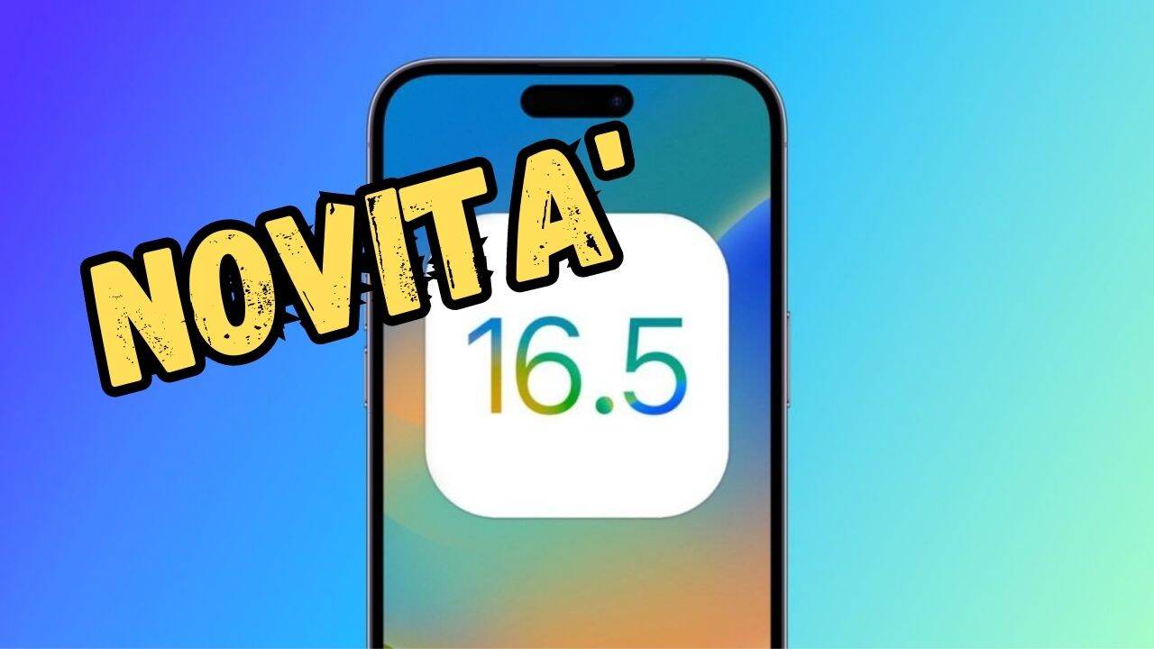 novità iOS 16.5