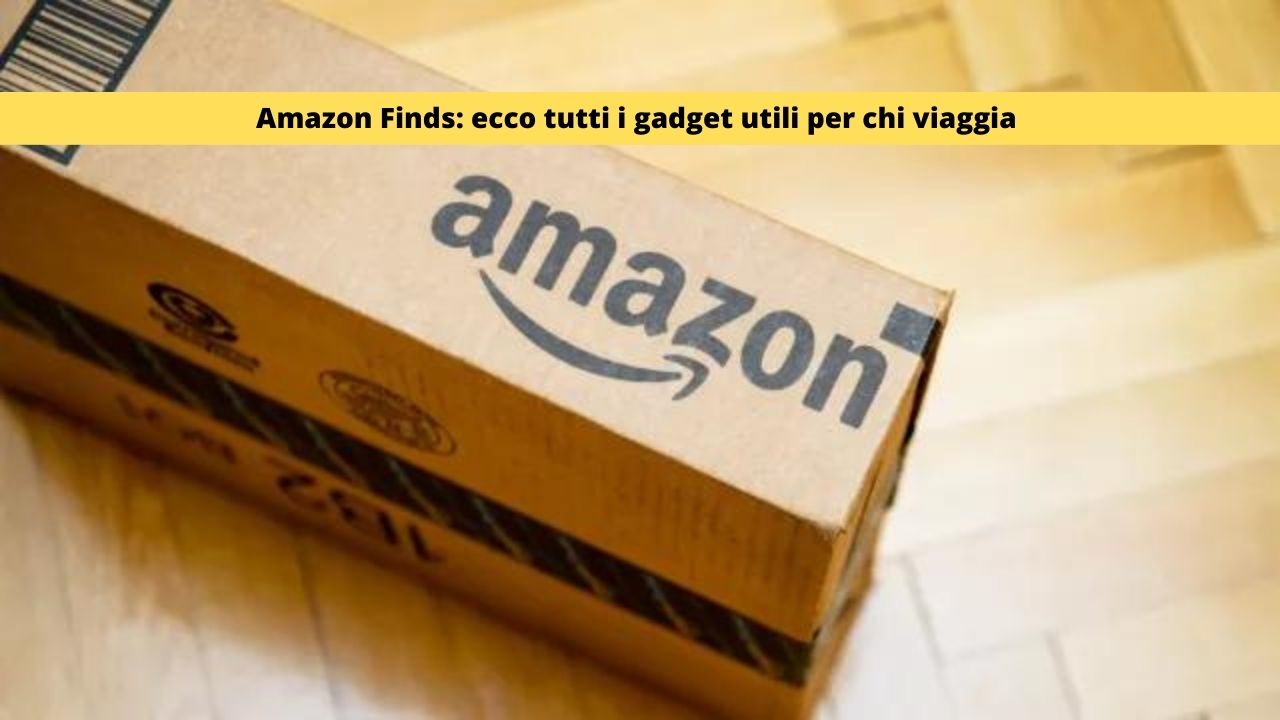 Amazon Finds ecco tutti i gadget utili per chi viaggia