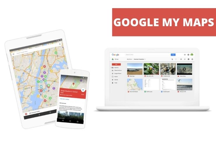 GOOGLE MY MAPS