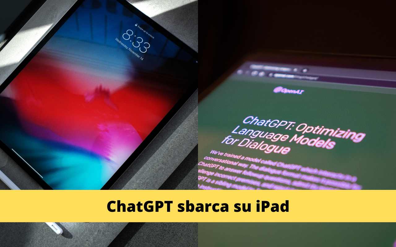 iPad ChatGPT