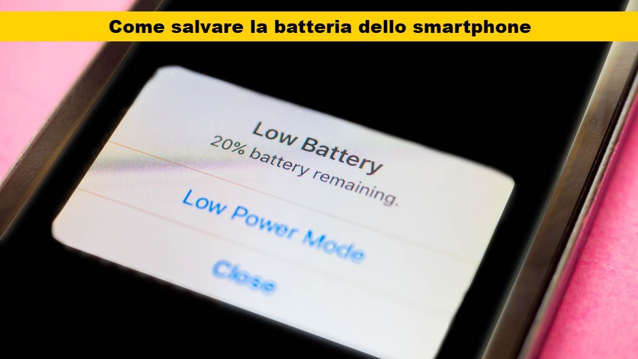 batteria in carica