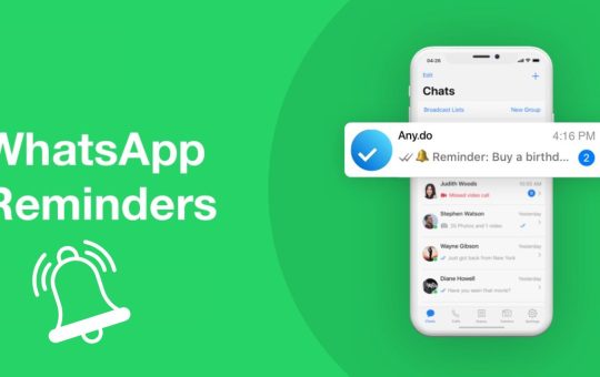 whatsapp reminders