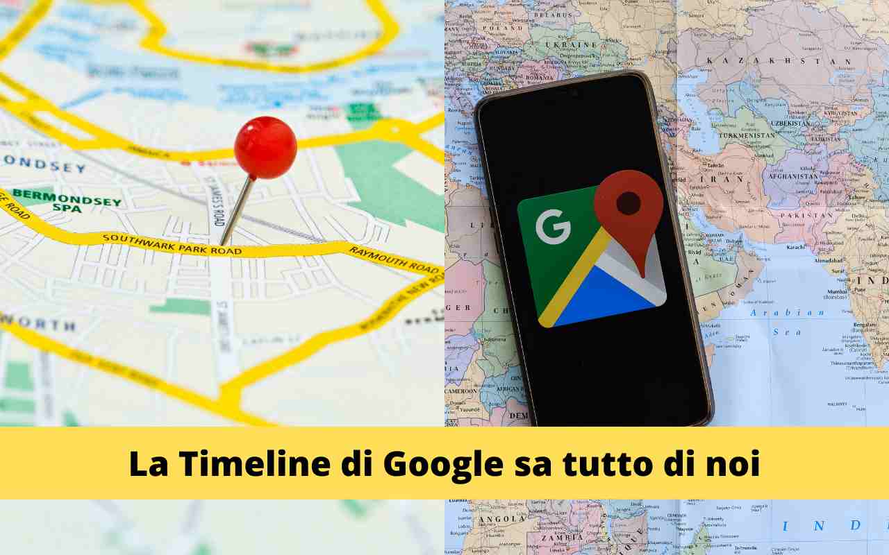 Google Maps Timeline