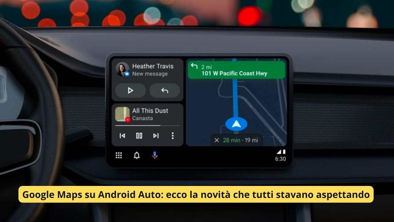 Google Maps su Android Auto