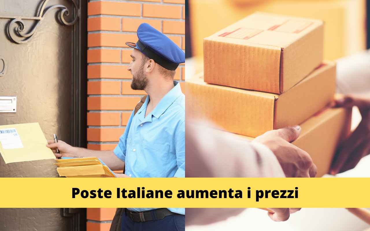 Poste Italiane Aumento Prezzi