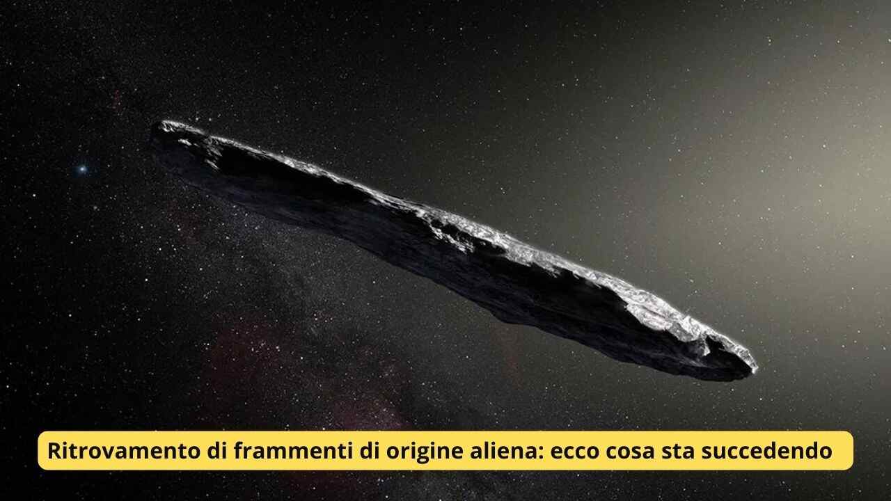 Ritrovamento di frammenti