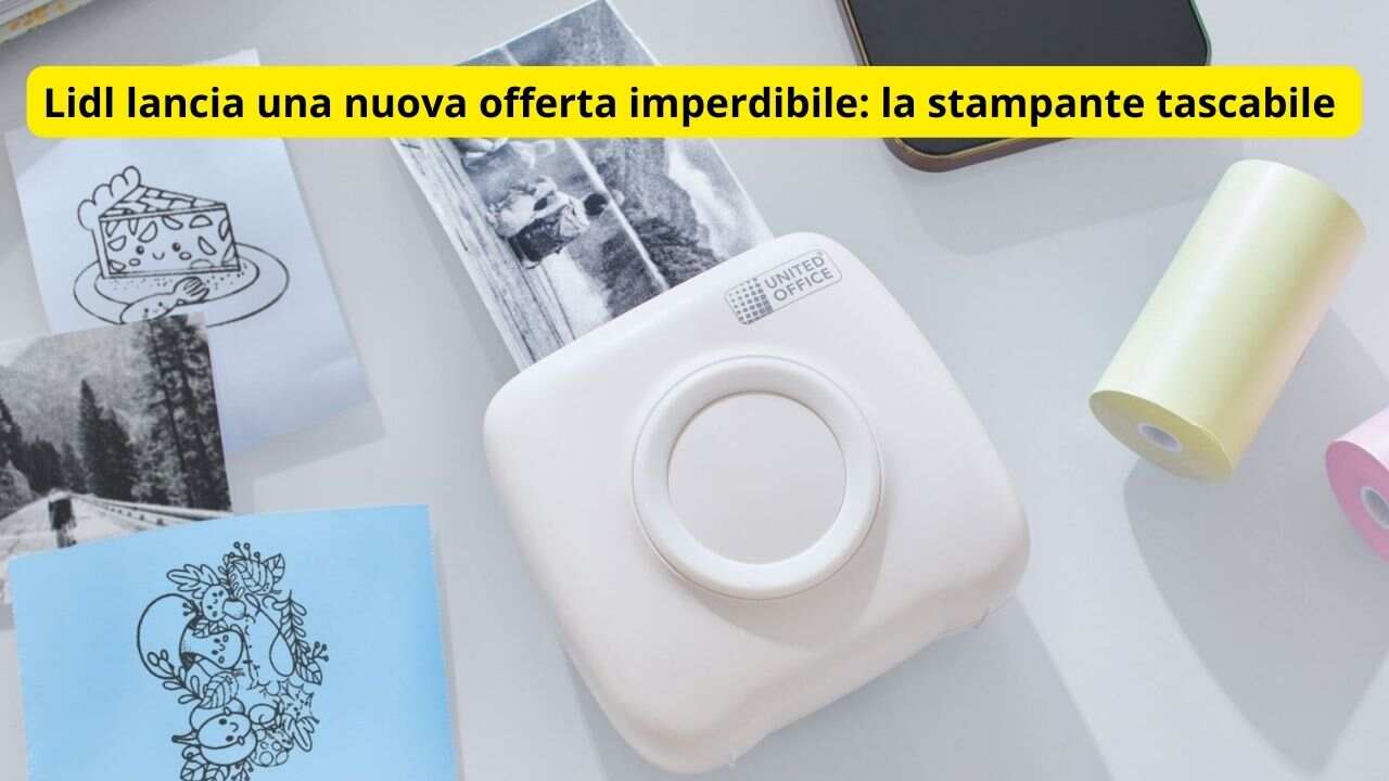 stampante tascabile lidl