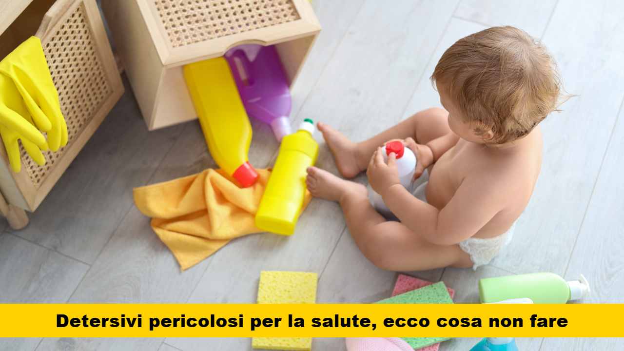 pulizia casa pericoli