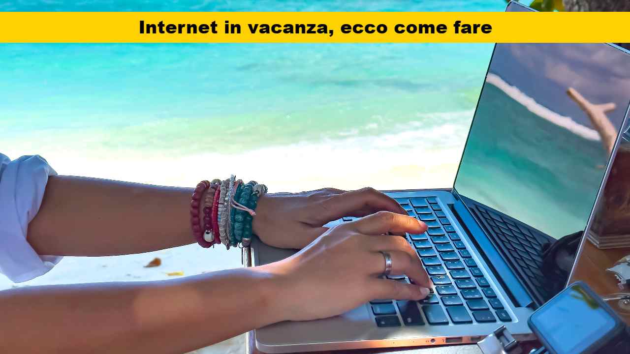 internet vacanza