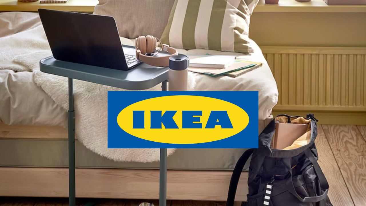 Notebook, the innovative solution from IKEA: with very few euros you will feel comfortable in every part of the home and garden |  An ingenious tool for all environments