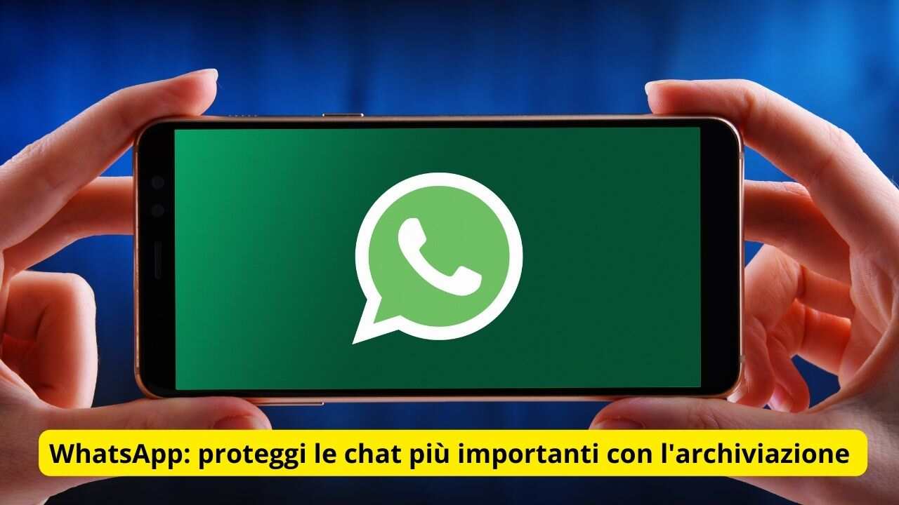 WhatsApp proteggi le chat