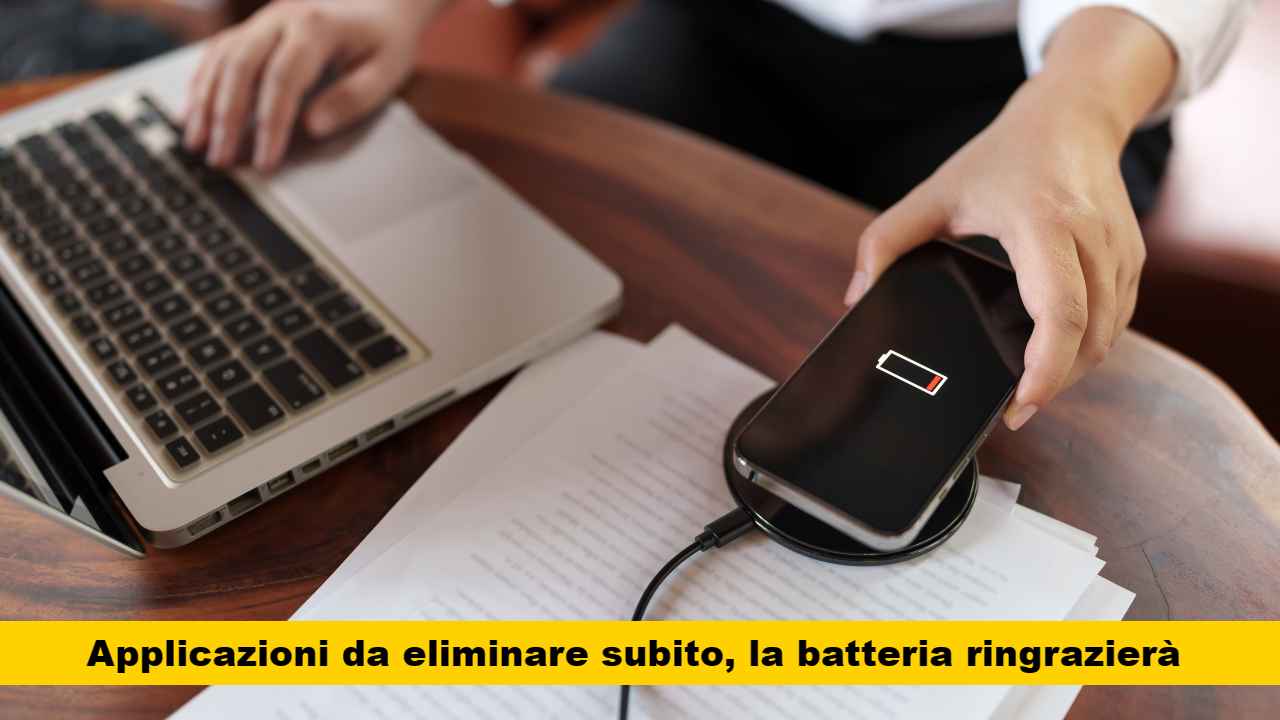 batteria scarica