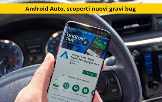 android auto crash