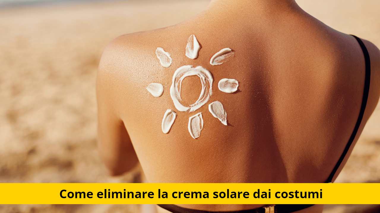 trucco crema solare